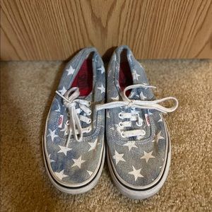 Vans Washed stars blue